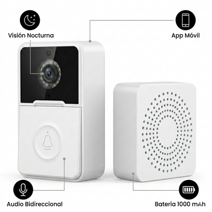 SmartBell Pro – Timbre Inteligente con Cámara WiFi