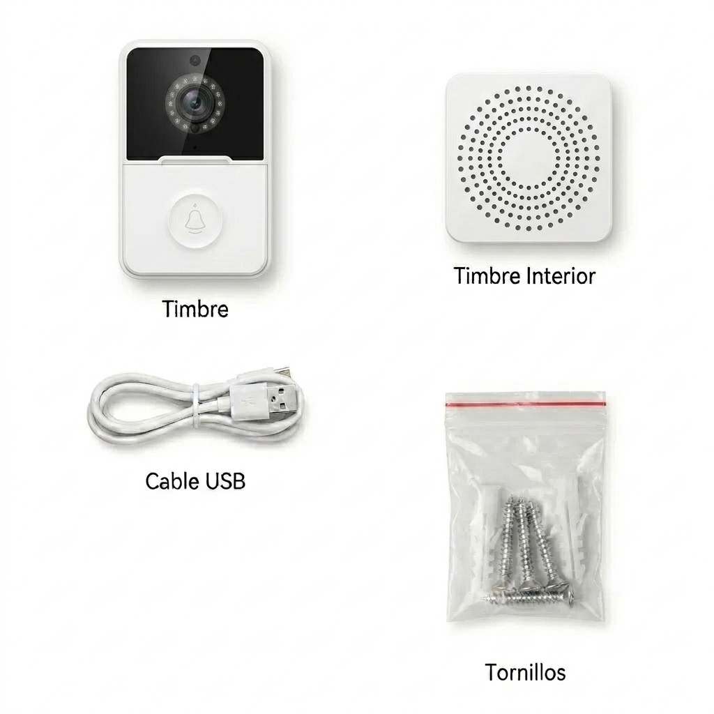 SmartBell Pro – Timbre Inteligente con Cámara WiFi
